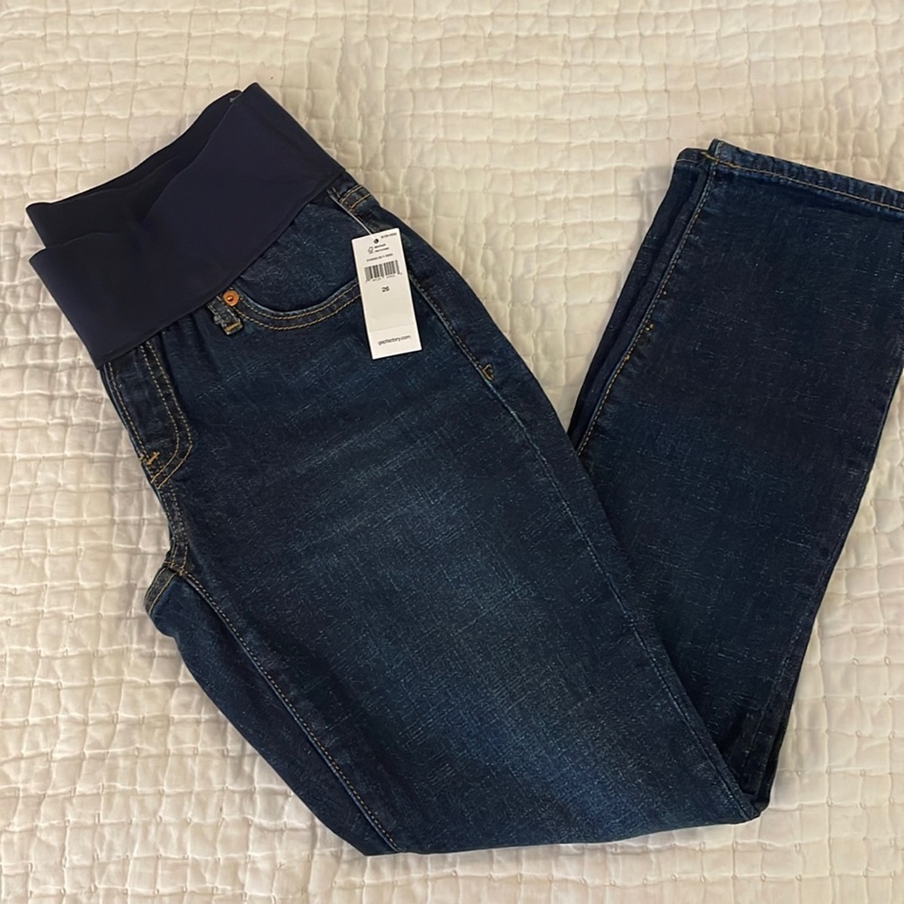 Gap Factory Maternity Best Girlfriend Jeans size 26 NWT